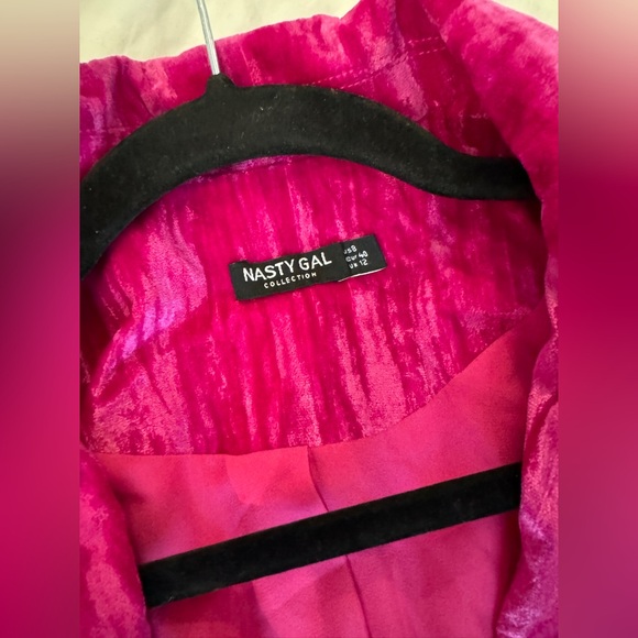 NASTY GAL | Crushed Velvet Co-Ord - Picture 6 of 11